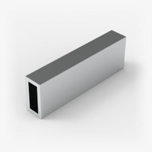 Aluminium profile 20x10x61