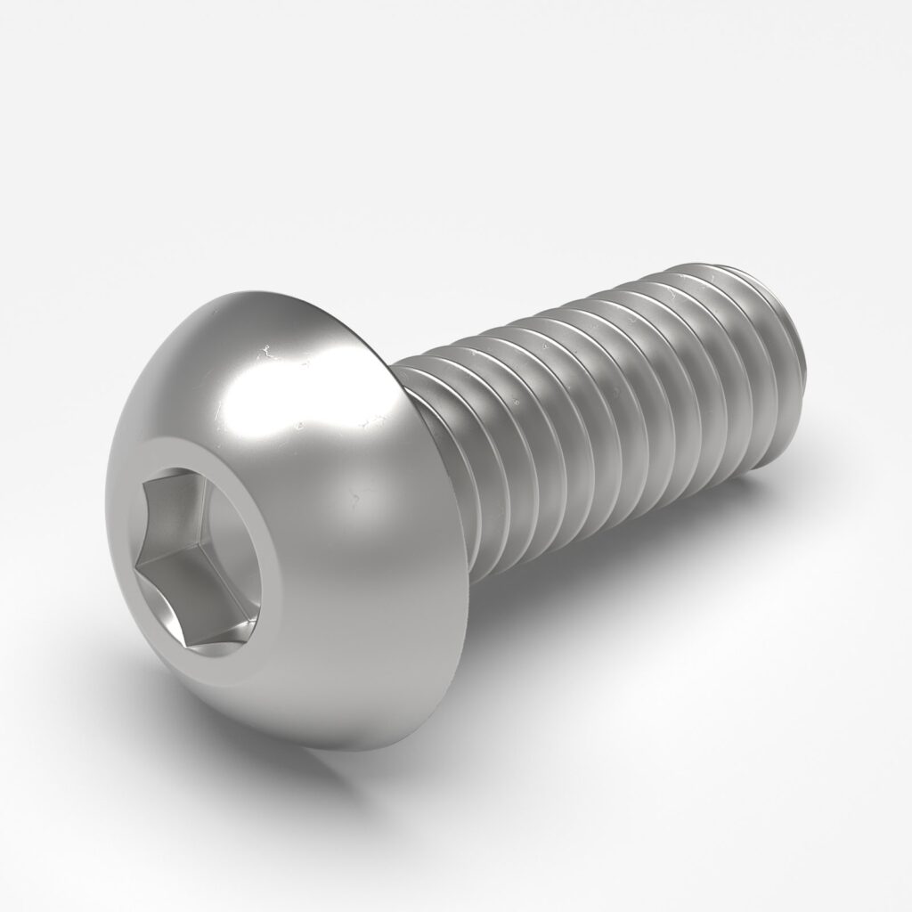 Button Head Screw M3x8 - ISO 7380-1