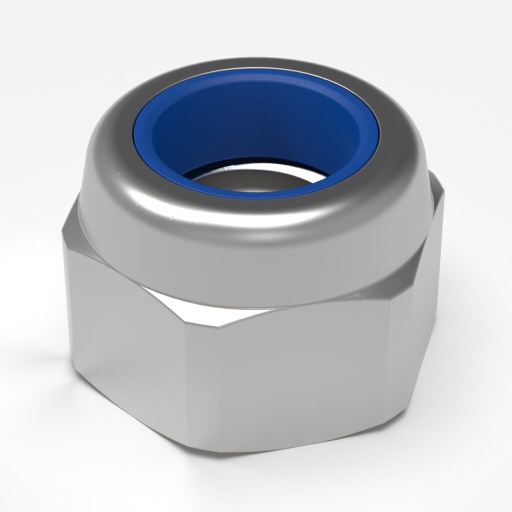 Self Locking Hexagon Nut M3 - ISO 10511