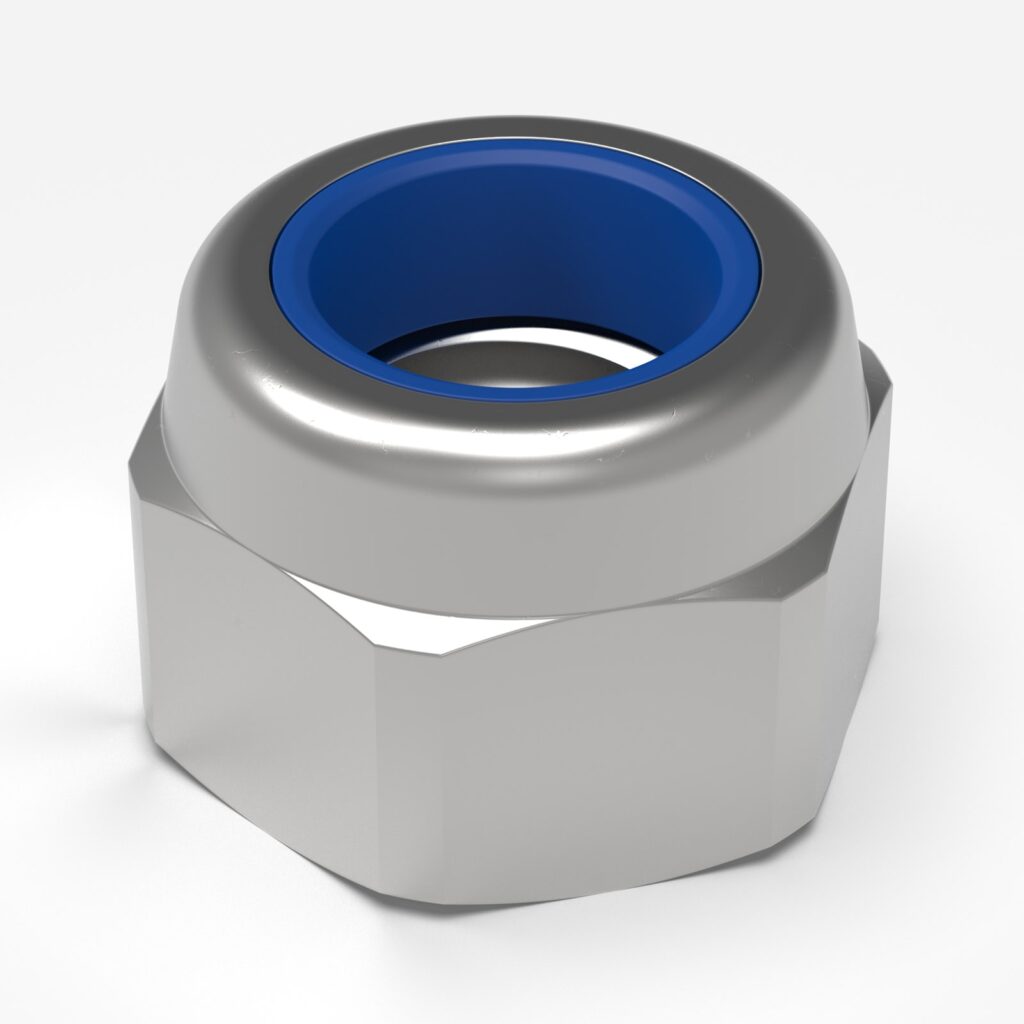 Self Locking Hexagon Nut M4 - ISO 10511